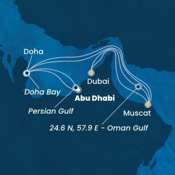 Costa Smeralda - Egyesült Arab Emirátusok, Omán Szultánság