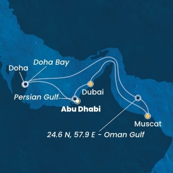 Costa Smeralda - Egyesült Arab Emirátusok, Omán Szultánság
