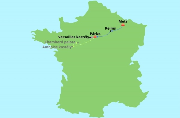 Párizs és a Loire-völgyi kastélyok