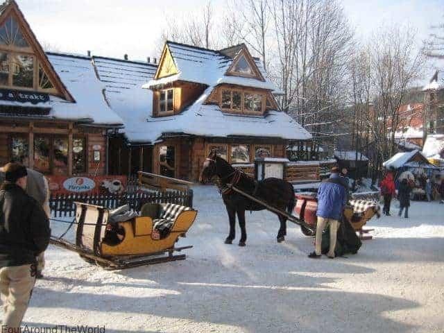 Advent Zakopanéban és a Jégtemplom